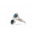 Пръстен с Два Невероятни Сапфира и Диаманти Bloom Jewellery